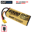 (CN)DXF High Voltage 4S 6500 mAh 15.2 V 140C Batteria Lipo ad Alta Capacità Hardcase con XT90 Spina per 1:8 Scala RC Auto, Multi-Rotore RC Aeroplano, RC Elicottero, RC Barca
