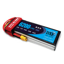 (CN)DXF 3S Lipo Battery 11.1V 100C 6200mAh Soft Case Battery with EC5 XT90 Connector for Car Truck Tank RC Buggy Truggy Racing Hobby