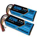 (CN)DXF 3S 5200 mAh 11.1V 100C Batteria Lipo ad Alta Capacità Hardcase con XT90 Spina per 1:8 Scala RC Auto, Multi-Rotore RC Aeroplano, RC Elicottero, RC Barca