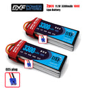(CN)DXF 3S Lipo Battery 11.1V 100C 3300mAh Soft Case Battery with EC5 XT90 Connector for Car Truck Tank RC Buggy Truggy Racing Hobby