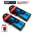 (CN)DXF 2S 8400mAh 7.4V 120C Batteria Lipo ad Alta Capacità Hardcase con XT90 Spina per 1:8 Scala RC Auto, Multi-Rotore RC Aeroplano, RC Elicottero, RC Barca