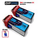 (CN)DXF 6S Lipo Battery 22.2V 60C 3300mAh Soft Case Battery with EC5 XT90 Connector for Car Truck Tank RC Buggy Truggy Racing Hobby
