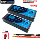(CN)DXF 4mm 2S 9200mAh 7.6V 130C Batteria Lipo ad Alta Capacità Hardcase con XT90 Spina per 1:8 Scala RC Auto, Multi-Rotore RC Aeroplano, RC Elicottero, RC Barca