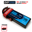 (CN)DXF 2S 8400mAh 7.4V 120C Batteria Lipo ad Alta Capacità Hardcase con XT90 Spina per 1:8 Scala RC Auto, Multi-Rotore RC Aeroplano, RC Elicottero, RC Barca