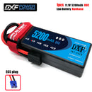 (CN)DXF 3S 5200 mAh 11.1V 80C Batteria Lipo ad Alta Capacità Hardcase con XT90 Spina per 1:8 Scala RC Auto, Multi-Rotore RC Aeroplano, RC Elicottero, RC Barca