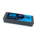 (CN)DXF 4mm 2S 5200mAh 7.4V 100C Batteria Lipo ad Alta Capacità Hardcase con XT90 Spina per 1:8 Scala RC Auto, Multi-Rotore RC Aeroplano, RC Elicottero, RC Barca