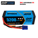 (CN)DXF 4S 5200 mAh 14.8V 60C Batteria Lipo ad Alta Capacità Hardcase con XT90 Spina per 1:8 Scala RC Auto, Multi-Rotore RC Aeroplano, RC Elicottero, RC Barca