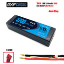 (CN)DXF 4mm 2S 5200mAh 7.4V 100C Batteria Lipo ad Alta Capacità Hardcase con XT90 Spina per 1:8 Scala RC Auto, Multi-Rotore RC Aeroplano, RC Elicottero, RC Barca