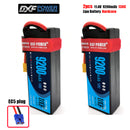 (CN)DXF High Voltage 3S 9200 mAh 11.4V 130C Batteria Lipo ad Alta Capacità Hardcase con XT90 Spina per 1:8 Scala RC Auto, Multi-Rotore RC Aeroplano, RC Elicottero, RC Barca