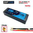 (CN)DXF 4mm 2S 5200mAh 7.4V 100C Batteria Lipo ad Alta Capacità Hardcase con XT90 Spina per 1:8 Scala RC Auto, Multi-Rotore RC Aeroplano, RC Elicottero, RC Barca