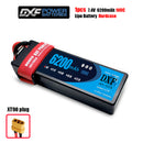 (CN)DXF 2S 6200 mAh 7.4V 100C Batteria Lipo ad Alta Capacità Hardcase con XT90 Spina per 1:8 Scala RC Auto, Multi-Rotore RC Aeroplano, RC Elicottero, RC Barca