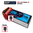 (CN)DXF 6S Lipo Battery 22.2V 50C 5200mAh Soft Case Battery with EC5 XT90 Connector for Car Truck Tank RC Buggy Truggy Racing Hobby