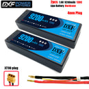 (CN)DXF 4mm 2S 9200mAh 7.6V 130C Batteria Lipo ad Alta Capacità Hardcase con XT90 Spina per 1:8 Scala RC Auto, Multi-Rotore RC Aeroplano, RC Elicottero, RC Barca