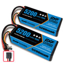 (CN)DXF 3S 5200 mAh 11.1V 100C Batteria Lipo ad Alta Capacità Hardcase con XT90 Spina per 1:8 Scala RC Auto, Multi-Rotore RC Aeroplano, RC Elicottero, RC Barca