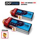 (CN)DXF 3S Lipo Battery 11.1V 100C  6500mAh Soft Case Battery with EC5 XT90 Connector for Car Truck Tank RC Buggy Truggy Racing Hobby