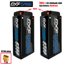 (CN)DXF 4mm 2S 6300mAh 7.6V 130C Batteria Lipo ad Alta Capacità Hardcase con XT90 Spina per 1:8 Scala RC Auto, Multi-Rotore RC Aeroplano, RC Elicottero, RC Barca