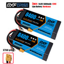 (CN)DXF 4S 8400 mAh 14.8V 120C Batteria Lipo ad Alta Capacità Hardcase con XT90 Spina per 1:8 Scala RC Auto, Multi-Rotore RC Aeroplano, RC Elicottero, RC Barca