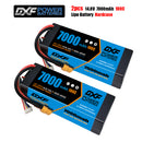 (CN)DXF 4S 7000 mAh 14.8 V 100C Batteria Lipo ad Alta Capacità Hardcase con XT90 Spina per 1:8 Scala RC Auto, Multi-Rotore RC Aeroplano, RC Elicottero, RC Barca
