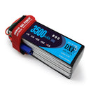 (CN)DXF 6S Lipo Battery 22.2V 50C 3500mAh Soft Case Battery with EC5 XT90 Connector for Car Truck Tank RC Buggy Truggy Racing Hobby