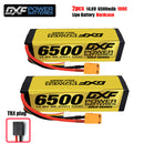 (CN)DXF 4S 6500 mAh 14.8V 100C Batteria Lipo ad Alta Capacità Hardcase con XT90 Spina per 1:8 Scala RC Auto, Multi-Rotore RC Aeroplano, RC Elicottero, RC Barca