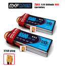 (CN)DXF 3S Lipo Battery 11.1V 100C  6500mAh Soft Case Battery with EC5 XT90 Connector for Car Truck Tank RC Buggy Truggy Racing Hobby
