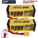 (CN)DXF High Voltage 4S 9200 mAh 15,2 V 130C Batteria Lipo ad Alta Capacità Hardcase con XT90 Spina per 1:8 Scala RC Auto, Multi-Rotore RC Aeroplano, RC Elicottero, RC Barca