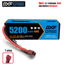 (CN)DXF 3S 5200 mAh 11.1V 60C Batteria Lipo ad Alta Capacità Hardcase con XT90 Spina per 1:8 Scala RC Auto, Multi-Rotore RC Aeroplano, RC Elicottero, RC Barca