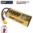 (CN)DXF High Voltage 4S 6500 mAh 15.2 V 140C Batteria Lipo ad Alta Capacità Hardcase con XT90 Spina per 1:8 Scala RC Auto, Multi-Rotore RC Aeroplano, RC Elicottero, RC Barca