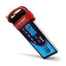 (CN)DXF 2S Lipo Battery 7.4V 100C 6200mAh Soft Case Battery with EC5 XT90 Connector for Car Truck Tank RC Buggy Truggy Racing Hobby