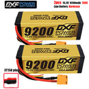 (CN)DXF High Voltage 4S 9200 mAh 15,2 V 130C Batteria Lipo ad Alta Capacità Hardcase con XT90 Spina per 1:8 Scala RC Auto, Multi-Rotore RC Aeroplano, RC Elicottero, RC Barca