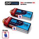(CN)DXF 3S Lipo Battery 11.1V 100C  6500mAh Soft Case Battery with EC5 XT90 Connector for Car Truck Tank RC Buggy Truggy Racing Hobby