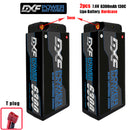 (CN)DXF 5mm 2S 6300mAh 7.6V 130C Batteria Lipo ad Alta Capacità Hardcase con XT90 Spina per 1:8 Scala RC Auto, Multi-Rotore RC Aeroplano, RC Elicottero, RC Barca