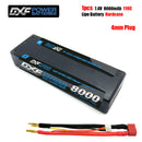 (CN)DXF 4mm 2S 8000mAh 7.4V 110C Batteria Lipo ad Alta Capacità Hardcase con XT90 Spina per 1:8 Scala RC Auto, Multi-Rotore RC Aeroplano, RC Elicottero, RC Barca