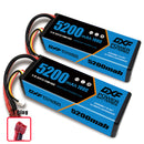 (CN)DXF 3S 5200 mAh 11.1V 100C Batteria Lipo ad Alta Capacità Hardcase con XT90 Spina per 1:8 Scala RC Auto, Multi-Rotore RC Aeroplano, RC Elicottero, RC Barca