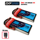 (CN)DXF 2S Lipo Battery 7.4V 100C 3500mAh Soft Case Battery with EC5 XT90 Connector for Car Truck Tank RC Buggy Truggy Racing Hobby