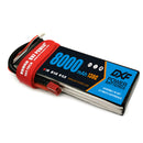 (CN)DXF 2S Lipo Battery 7.6V 130C 8000mAh Soft Case Battery with EC5 XT90 Connector for Car Truck Tank RC Buggy Truggy Racing Hobby