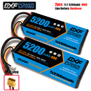 (CN)DXF 3S 5200 mAh 11.1V 60C Batteria Lipo ad Alta Capacità Hardcase con XT90 Spina per 1:8 Scala RC Auto, Multi-Rotore RC Aeroplano, RC Elicottero, RC Barca