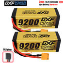 (CN)DXF High Voltage 4S 9200 mAh 15,2 V 130C Batteria Lipo ad Alta Capacità Hardcase con XT90 Spina per 1:8 Scala RC Auto, Multi-Rotore RC Aeroplano, RC Elicottero, RC Barca