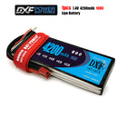 (CN)DXF 2S Lipo Battery 7.4V 100C 4200mAh Soft Case Battery with EC5 XT90 Connector for Car Truck Tank RC Buggy Truggy Racing Hobby