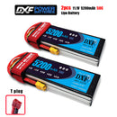 (CN)DXF 3S Lipo Battery 11.1V 80C 5200mAh Soft Case Battery with EC5 XT90 Connector for Car Truck Tank RC Buggy Truggy Racing Hobby