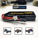 (CN)DXF 2S 2600mAh 7.4V 110C Batteria Lipo ad Alta Capacità Hardcase con nitrio lipo underSpina per 1:8 Scala RC Auto, Multi-Rotore RC Aeroplano, RC Elicottero, RC Barca