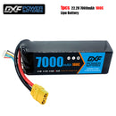 (CN)DXF 6S Lipo Battery 22.2V 100C7000mAh Soft Case Battery with EC5 XT90 Connector for Car Truck Tank RC Buggy Truggy Racing Hobby