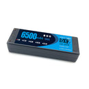 (CN)DXF 4mm 2S 6500mAh 7.4V 100C Batteria Lipo ad Alta Capacità Hardcase con XT90 Spina per 1:8 Scala RC Auto, Multi-Rotore RC Aeroplano, RC Elicottero, RC Barca