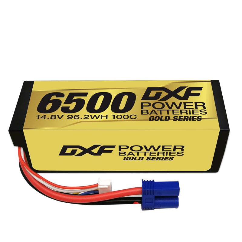 Dxf 4s Lipo 14.8v 6500mah 100c Lipo Battery Hardcase With Ec5 For Rc 1 Dxf 4s Lipo 14.8v 6500mah 100c Lipo Battery Hardcase With Ec5 For Rc 1