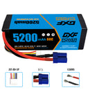 (CN)DXF 4S 5200 mAh 14.8V 60C Batteria Lipo ad Alta Capacità Hardcase con XT90 Spina per 1:8 Scala RC Auto, Multi-Rotore RC Aeroplano, RC Elicottero, RC Barca