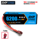 (CN)DXF 3S 6200 mAh 11.1V 80C Batteria Lipo ad Alta Capacità Hardcase con XT90 Spina per 1:8 Scala RC Auto, Multi-Rotore RC Aeroplano, RC Elicottero, RC Barca