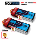 (CN)DXF 3S Lipo Battery 11.1V 100C  3800mAh Soft Case Battery with EC5 XT90 Connector for Car Truck Tank RC Buggy Truggy Racing Hobby