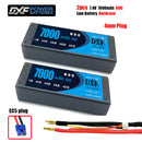 (CN)DXF 4mm 2S 7000mAh 7.4V 60C Batteria Lipo ad Alta Capacità Hardcase con XT90 Spina per 1:8 Scala RC Auto, Multi-Rotore RC Aeroplano, RC Elicottero, RC Barca