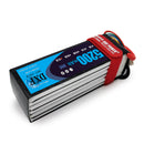 (CN)DXF 6S Lipo Battery 22.2V 80C 5200mAh Soft Case Battery with EC5 XT90 Connector for Car Truck Tank RC Buggy Truggy Racing Hobby