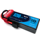 (CN)DXF High Voltage 3S 9200 mAh 11.4V 130C Batteria Lipo ad Alta Capacità Hardcase con XT90 Spina per 1:8 Scala RC Auto, Multi-Rotore RC Aeroplano, RC Elicottero, RC Barca